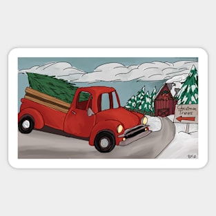 Christmas Tree Farm Sticker